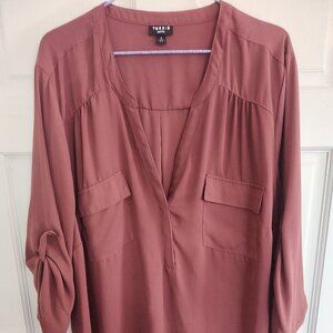 Torrid Light Coral Blouse
